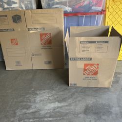10 Extra Large Storage/Moving Boxes 