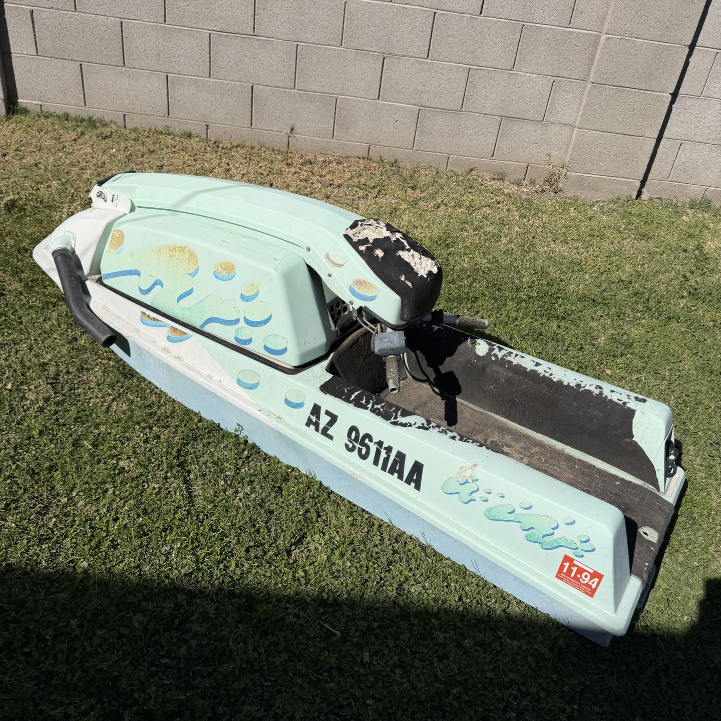 Kawasaki stand up jet ski 2 stroke