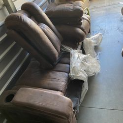 Sofa , Reclining Loveseat , 3 Reclining Chairs