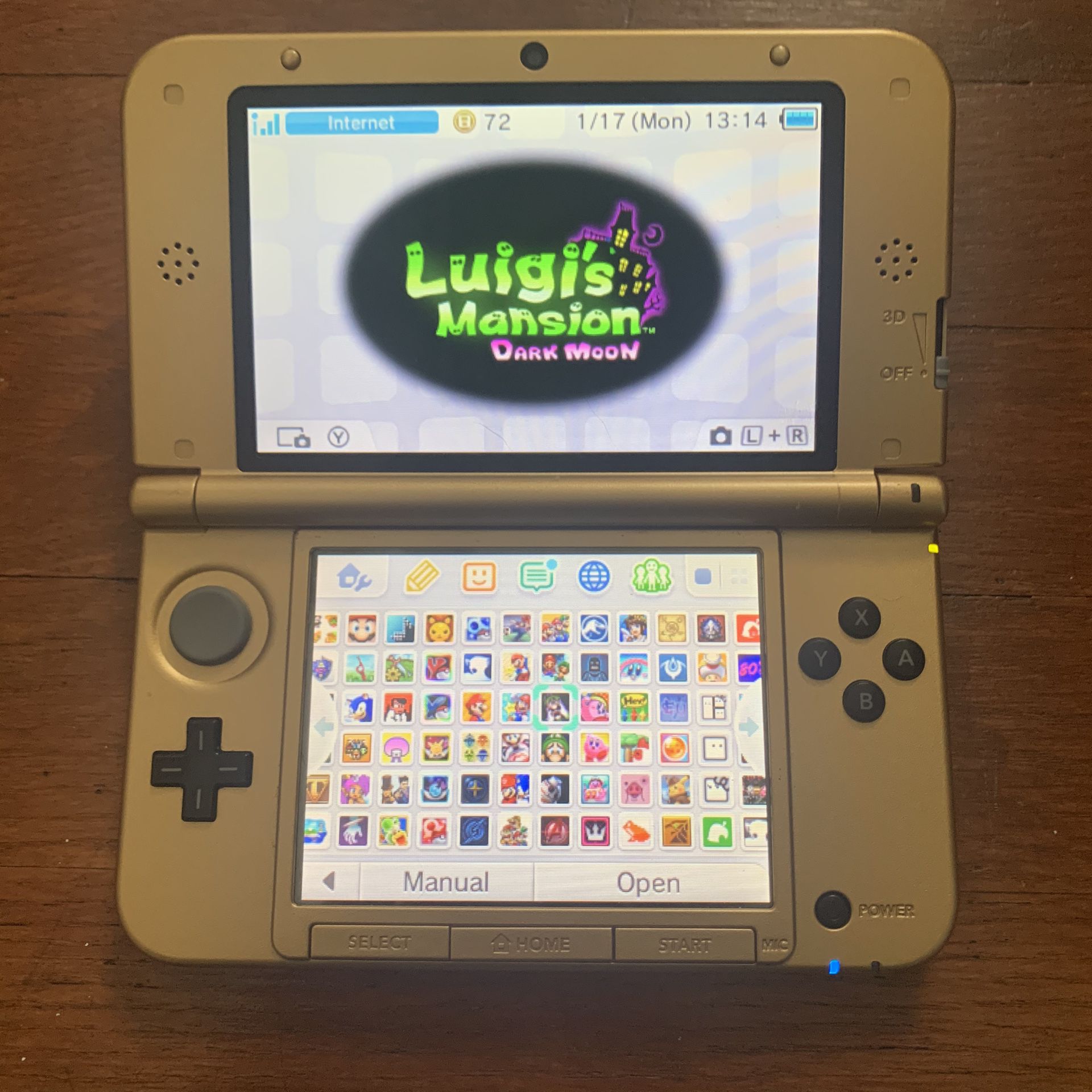 Modded 3ds xl 128gb 70+ games pre installed