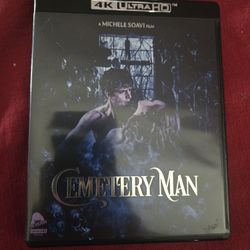 Cemetery Man 4K 2 Disc Collector's Edition From Severin!