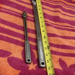 Craftsman 3/8" And 1/2 Drive Breaker Bar  =V= Series, 10" And 15" Long