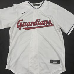 Authentic White Nike Cleveland Guardians Jersey 