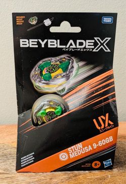 Beyblade X Stun Medusa 9-60GB UX Starter Pack Hasbro Launcher Takara Tomy NEW