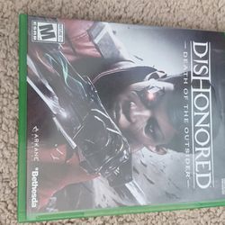Xbox One DisHonored Game