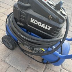 Kobalt Air compressor with hose 
