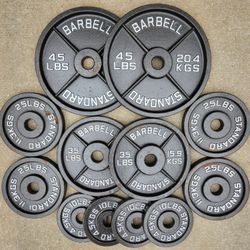 Rogue Iron Olympic Weight Plate Set 300lbs