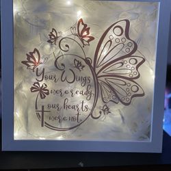 Memorial Light Box For Your Loved One
