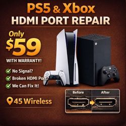 HDMI Port Repair - PS5/Xbox