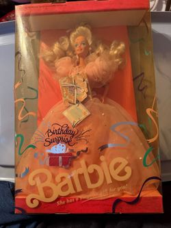 Birthday Surprise Barbie Doll in Box