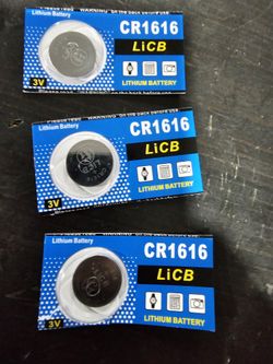 Lithium Battery CR1616