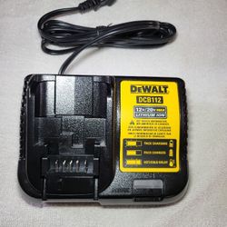 "BRAND NEW" Genuine DeWalt multi-volt battery charger DCB112. **MUST PICK UP**