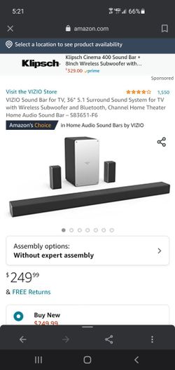 Vizio 5.1 Surround Sound