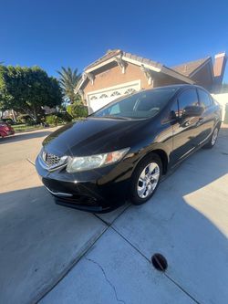 2015 Honda civic LX salvage title