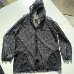 Mesh Hoodie Vintage Size Small