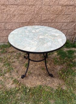 Pier 1 Imports stone round table