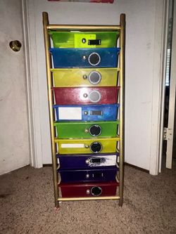 Storage shelf - arts and crafts storage furniture