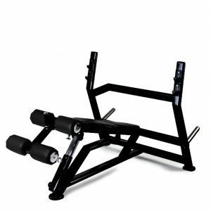 Weighted Rack With Declined Bench