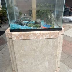 Fish Tank + Fish Tank Stand 