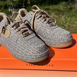Size 8.5 - Nike Air Force 1 LX United in Victory - Hemp Women’s *WORN ONCE*