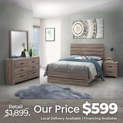New bedroom sets available- shop now pay later
