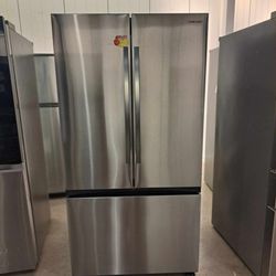 Brand New 36in Samsung French Door Refrigerator 32 Cb Ft With 1 Year Warranty Financing Available 