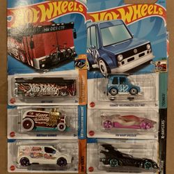 Hot Wheels Treasure Hunt lot of 6