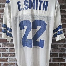 Emmitt Smith Dallas Cowboys 90s Vintage Apex One  Jersey Size Adult Large