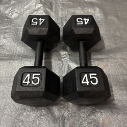 Hex Dumbbells - 90 Lbs