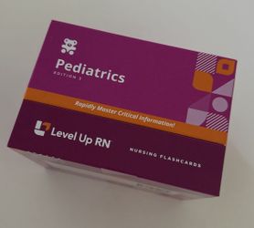 Level Up RN Flashcards Pediatrics