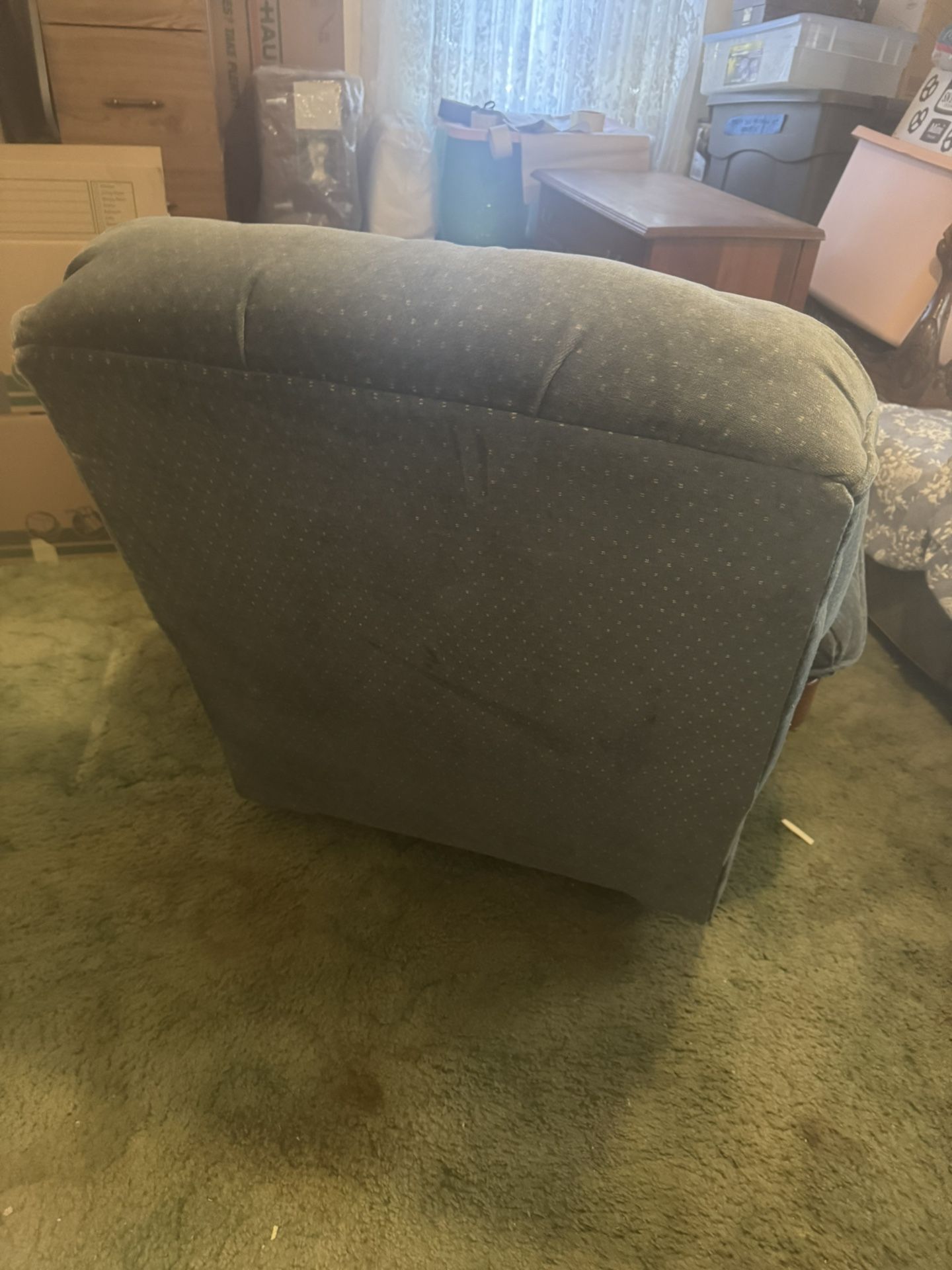 Blue Recliner