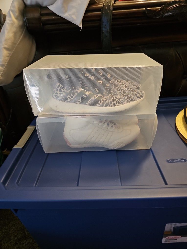 Clear Shoe Storage Containers