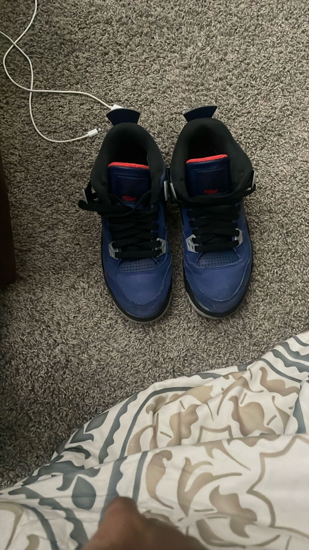 Jordan 4s Winterized loyal Blues,All Products : American Fashion Style Bags On Sale