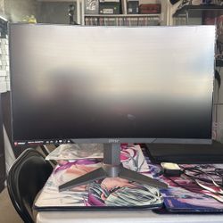 Msi 27 Inch Curved Cracked Screen 