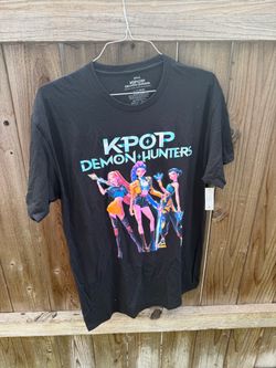 Netflix K-Pop Demon Hunters Graphic T-Shirt Large