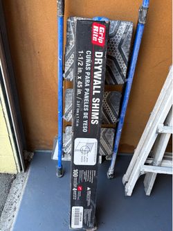 Drywall shims.
