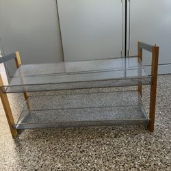 Shoe racks - 4 Stackable Racks