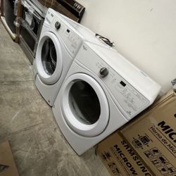 WHIRLPOOL WASHER AND GAS DRYER