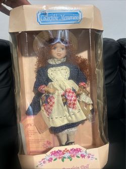 1996 Vintage Collectible Memories Genuine Porcelain Doll ‘’ Tammy’’