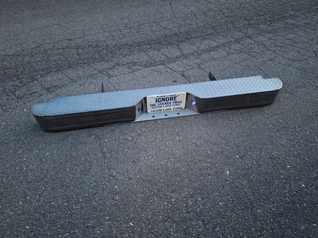 Bumper Rear Semi Chrome Ford Truck F150 F250 Ford F350 I CAN DELIVER Spokane/Eugene OR