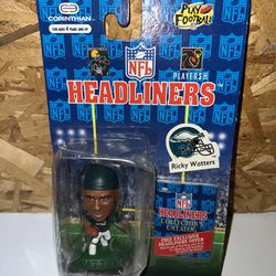 1996 NFL Corinthian Headliners Ricky Waters