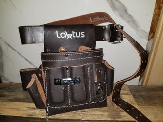 Lautus electrician bag with belt