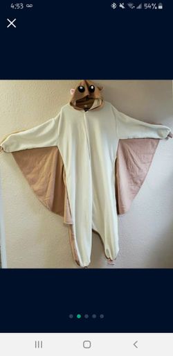 Flying Squirrel Costume Medium Adult