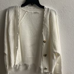 Juniors Jolie&Joy Distressed Cardigan