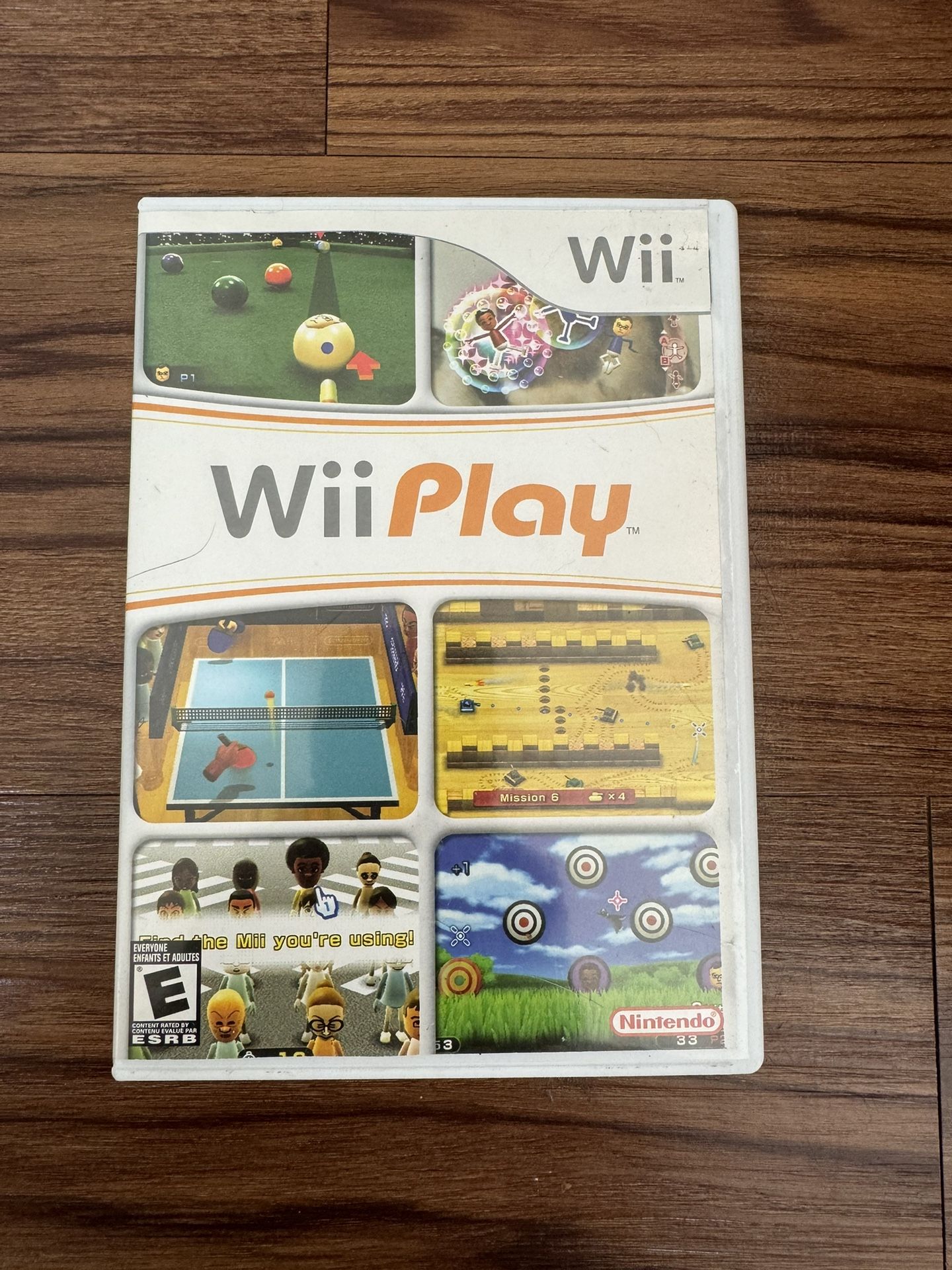 Nintendo Wii Game / Cd. Wii Play