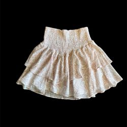 Express Paisley Skirt XS