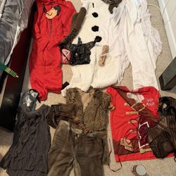 Various Adult Halloween Costumes