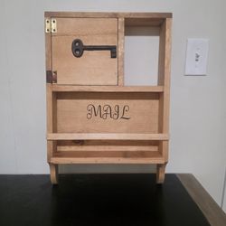 Key/Mail Holder.  Home Made. 