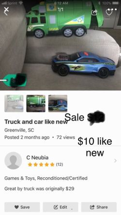 Toys $5 very good condition