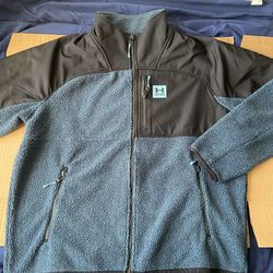 Adidas Fleece Quarter Jacket Mens XL